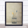 Soft Cage Flower Flowers Tulip Tulips Flora Floral Still Life Wall Art Print