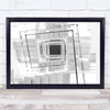 Stairs Staircase Architecture Geometry Symmetry Shapes Modern Wall Art Print