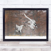 Wildlife Wild Nature Animal Animals Crance Cranes Winter Snow Wall Art Print