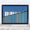 Abstract Architecture Building Minimal Minimalistic Panorama Wall Art Print