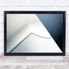 Abstract Lines Architecture Diagonals Shapes Bleu Connecting Wall Art Print