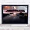 Sea Ice Iceland Sunset Jokulsarlon Stokksnes Landscape Water Wall Art Print