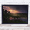 Landscape Belimbing Terrace Rice Indonesia Bali Rural Field Wall Art Print