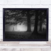 Black & White Forest Man Moody Dramatic Nature Dingemans Baw People Print