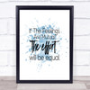 Equal Effort Inspirational Quote Print Blue Watercolour Poster Equal Effort Inspirational Quote Print Blue Watercolour Poster