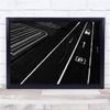 Beatle Convertible Azores Volkswagen Street Road Car Drive Wall Art Print