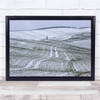Della-Latta-Massimo Paesaggio Landscape Toscana Torrenieri Wall Art Print