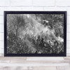 Landscape People Tree Smoke Negotiation Deal Crowd Crowded Wall Art Print