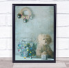 Still Life Marbles Jar Toys Toy Kids Room Bear Teddy Bears Wall Art Print