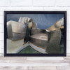 Bilbao Guggenheim Gehry Museum Architecture City Abstract Wall Art Print