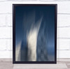 Building Motion Multi_Exposure Daylight Sunlight Movement Wall Art Print