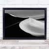 Desert Landscape Abstract Contrast Light Shadow Dune Sand Wall Art Print