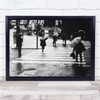 Life Sadness Rui Correia Black White Street Mood Portugal Wall Art Print