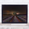 Rayos Lavanda Lavender Arseniogalvez Landscape Espa Spain Wall Art Print