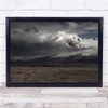 Iceland Eruption Volcano Landscape Nature Mountain Drama Wall Art Print