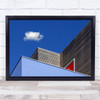 Modern Abstract Architecture Building Buildings Geometry Wall Art Print