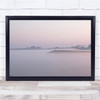 Morning Mist Fog Landscape Water Atmosphere Tranquillity Wall Art Print