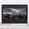 Armenia Mountain Cathedral Angels Celestial Clouds Ruin Wall Art Print
