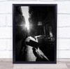 Barcelona Un Dia Daahivern man pushing crates light ray Wall Art Print Barcelona Un Dia Daahivern man pushing crates light ray Wall Art Print