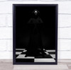 Body art black and white Portrait Life Game Queen chess Wall Art Print