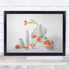 Peach Tulip Fruit Basket Orange Peaches Vase Still Life Wall Art Print Peach Tulip Fruit Basket Orange Peaches Vase Still Life Wall Art Print