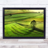 Prosenisko Slovenia Green Field Agriculture Countryside Wall Art Print