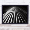 Architecture Vanishing Point Perspective Contrast Tall Wall Art Print