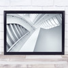 Architecture Jeroenvandewiel Abstract Into The Future Wall Art Print