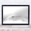 Black & White Valley Fog Mood Trees Village The Mind, Wall Art Print