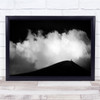 Clouds Silhouette Mood Creative Landscape Storm Cloud Wall Art Print