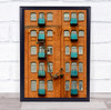 Windows Balconies Speicherstadt Hamburg Kran Speicher Wall Art Print