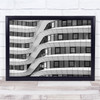 Architecture Lines Abstract Building Geometry Shapes Wall Art Print