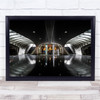 Architecture Perspective Building Belgium Liege Roof Wall Art Print