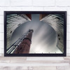 Factory Tower Chimney Modern Architecture Industrial Wall Art Print