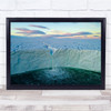 Svalbard Glacier Sunset Ice Waterfall Nordaustlandet Wall Art Print