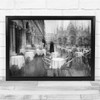 texture Tables Reservation Man Waiter Black & White Wall Art Print texture Tables Reservation Man Waiter Black & White Wall Art Print