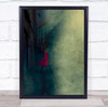 De L'Ombre An La Lumiaure woman pink jacket walking Wall Art Print De L'Ombre An La Lumiaure woman pink jacket walking Wall Art Print