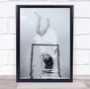 Underwater Love little girl reflection frame ripple Wall Art Print Underwater Love little girl reflection frame ripple Wall Art Print
