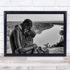 People Documentary Life Rural Ethiopia Nikon Portr Wall Art Print