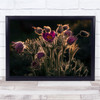 Spring Flower Pulsatilla Botanica purple sunrise l Wall Art Print