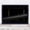 Street Pavement Sidewalk Building Details Abstract Wall Art Print