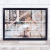 Ballerina Performance Blurry Double Exposure Pose Wall Art Print