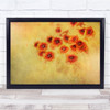 Poppies Red Flowers Exposure Summer Feeling Mood Wall Art Print