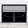 Abstract Geometry Shapes Lines Stripes Contrast Wall Art Print