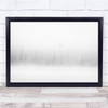 Bright White Black & White Bird Alone landscape Wall Art Print