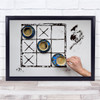 Coffee Espresso Drink Game Board Mug Still Life Wall Art Print