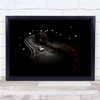 Vancouver Street Light Long Night Long Exposure Wall Art Print