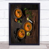 Vietnam Food Memories Pumpkin Soup With Shrimps Wall Art Print