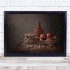 Chickpeas Still Life Peas Kitchen Food Onions Wall Art Print