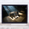 Light Japan Traditional Cooking Pot Fireplace Wall Art Print